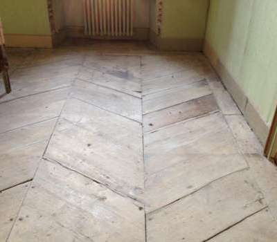 Recupero di parquet con 300 anni di vita